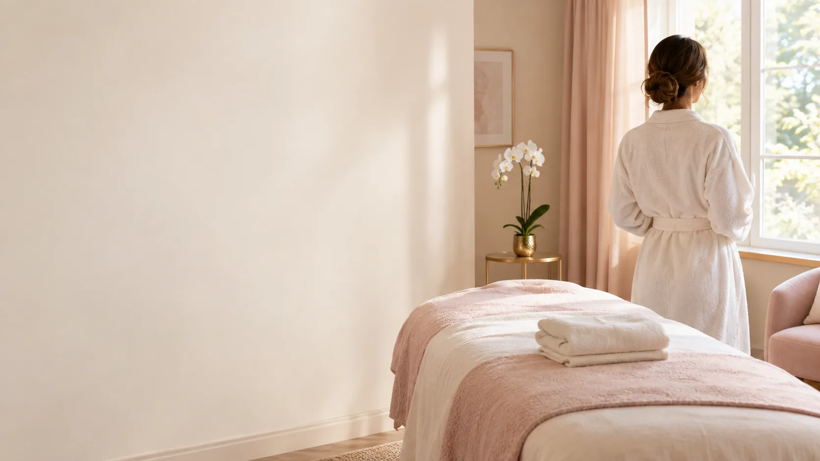 Warm treatment room at Dulci Beauty & Trend